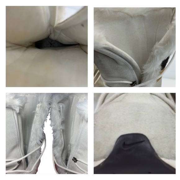 Nike Y2K Pom Pom Suede Winter Boots, Sz 8.5 - Picture 9 of 11